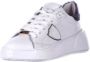 Philippe Model Sneakers van kalfsleer met metallic hiel White Dames - Thumbnail 11