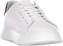 Philippe Model Witte Leren Sneakers Logo Rubberen Zool White Heren - Thumbnail 5