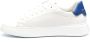 Philippe Model Witte Leren Sneakers met Blauw Detail White Heren - Thumbnail 3