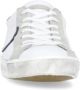 Philippe Model Witte Leren Sneakers met Contrasterende Details White Heren - Thumbnail 3