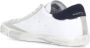 Philippe Model Witte Leren Sneakers met Contrasterende Details White Heren - Thumbnail 4