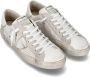 Philippe Model Witte leren sneakers met gebruikt effect White Heren - Thumbnail 19