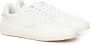 Philippe Model Witte Leren Sneakers met Perforaties White Heren - Thumbnail 2