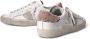 Philippe Model Witte leren sneakers met roze hiel White Dames - Thumbnail 5