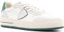 Philippe Model Witte Leren Sneakers Ronde Neus Logo Detail White Heren - Thumbnail 26