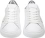 Philippe Model Witte Leren Sneakers Veterschoenen White Heren - Thumbnail 2