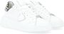 Philippe Model Witte Leren Studded Sneaker White Dames - Thumbnail 3