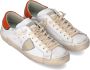 Philippe Model Witte Platte Sneakers Parijse Stijl White Heren - Thumbnail 2