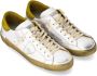 Philippe Model Witte Platte Sneakers Parijse Stijl White Heren - Thumbnail 2