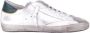 Philippe Model Witte Sneakers Logo Suède Rubberen Zool White Heren - Thumbnail 10