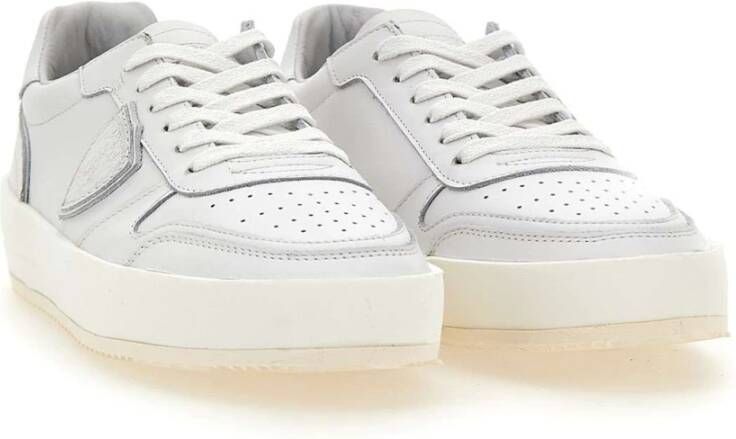 Philippe Model Witte Sneakers Parijse Stijl White Dames