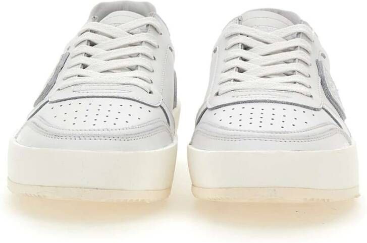 Philippe Model Witte Sneakers Parijse Stijl White Dames