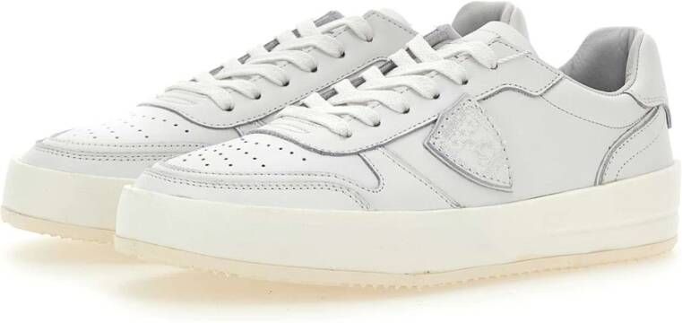 Philippe Model Witte Sneakers Parijse Stijl White Dames