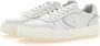 Philippe Model Witte Sneakers met Logo Patch en Contrasterende Hiel White Dames - Thumbnail 14