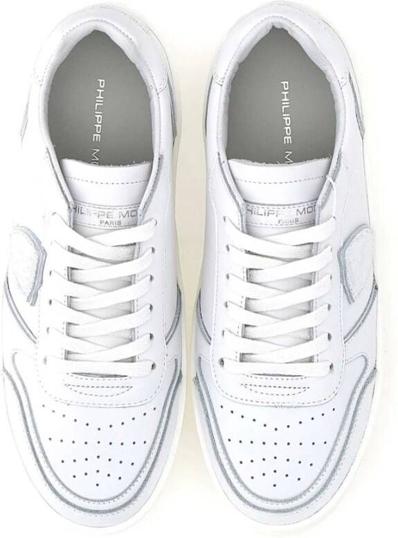 Philippe Model Witte Sneakers Parijse Stijl White Dames