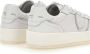 Philippe Model Witte Sneakers met Logo Patch en Contrasterende Hiel White Dames - Thumbnail 18