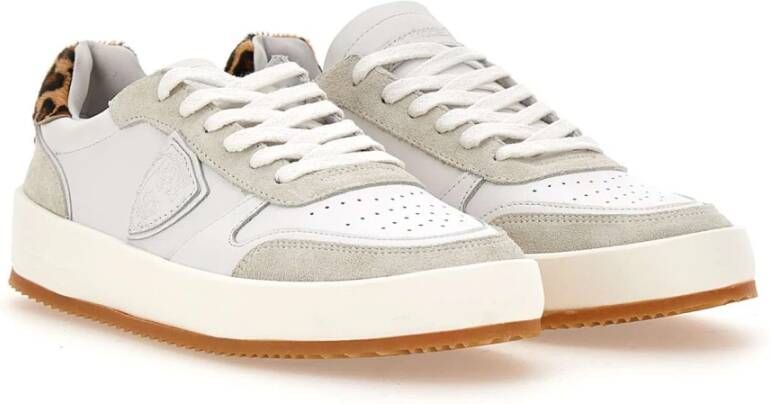 Philippe Model Witte Sneakers Parijse Stijl White Dames