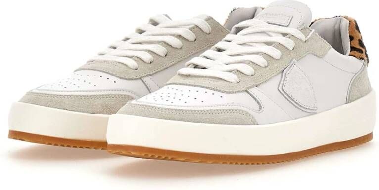 Philippe Model Witte Sneakers Parijse Stijl White Dames