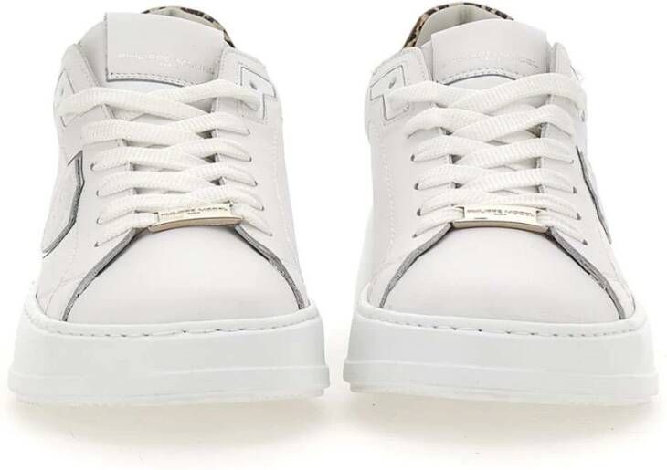 Philippe Model Witte Sneakers Parijse Stijl White Dames