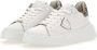 Philippe Model Dierenprint Lage Top Sneakers White Dames - Thumbnail 10