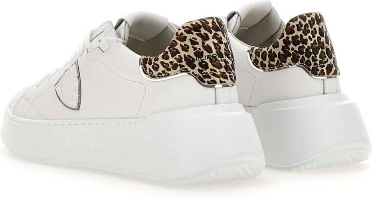 Philippe Model Witte Sneakers Parijse Stijl White Dames