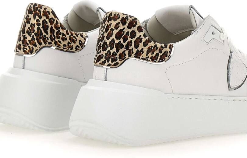 Philippe Model Witte Sneakers Parijse Stijl White Dames