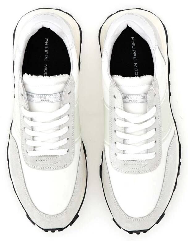 Philippe Model Witte Sneakers Parijse Stijl White Heren