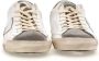 Philippe Model Sneakers met Distressed Effect en Suède Panelen White Heren - Thumbnail 7