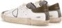 Philippe Model Sneakers met Distressed Effect en Suède Panelen White Heren - Thumbnail 9