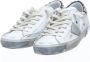 Philippe Model Straat Stijl Leren Sneakers met Metalen Accenten White - Thumbnail 2