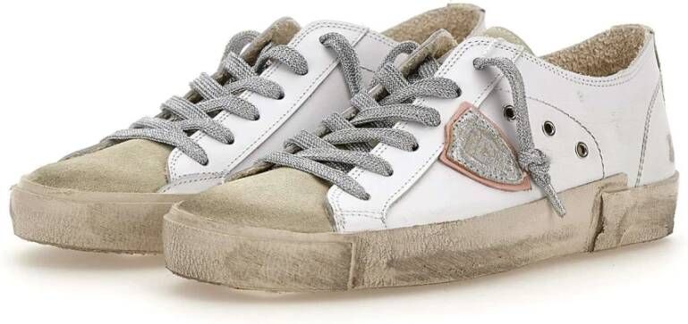 Philippe Model Witte Sneakers van Paris White Dames