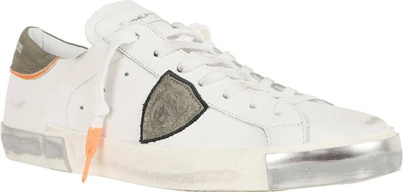 Philippe Model Witte Sneakers voor Mannen Aw24 White Heren