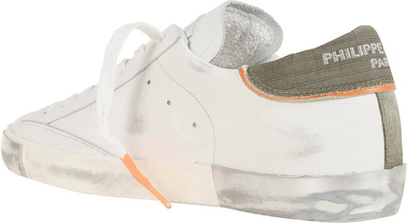 Philippe Model Witte Sneakers voor Mannen Aw24 White Heren