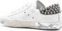 Philippe Model Straat Stijl Leren Sneakers met Metalen Accenten White - Thumbnail 13