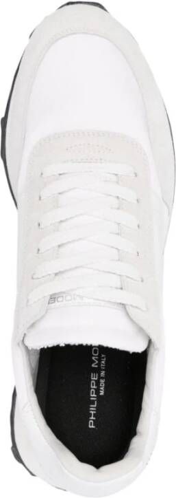 Philippe Model Witte Sneakers voor Mannen White Heren