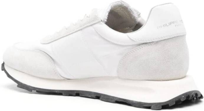 Philippe Model Witte Sneakers voor Mannen White Heren