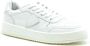 Philippe Model Witte Sneakers met Logo Patch en Contrasterende Hiel White Dames - Thumbnail 49