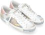 Philippe Model Zilverblauw en goud Sneakers Multicolor Dames - Thumbnail 4