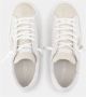 Philippe Model Gelamineerd Leren Sneakers Zilver Wit Gray Dames - Thumbnail 6