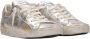 Philippe Model Metallic Finish Sneakers met Distressed Details Gray Dames - Thumbnail 3