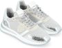 Philippe Model Zilveren Stof en Leren Sneaker 2.1 Gray Dames - Thumbnail 3