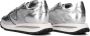 PHILIPPE MODEL Lage Sneakers Dames Tropez Haute Low Woman Maat: 40 Materiaal: Leer Kleur: Zilver - Thumbnail 5