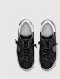 Philippe Model Zwarte lage sneakers met metalen details Black Heren - Thumbnail 4