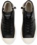 Philippe Model Zwarte Haute Tennis Sneakers voor Vrouwen Black Dames - Thumbnail 4