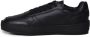 Philippe Model Zwarte Leren Sneakers met Rubberen Zool Black Heren - Thumbnail 4