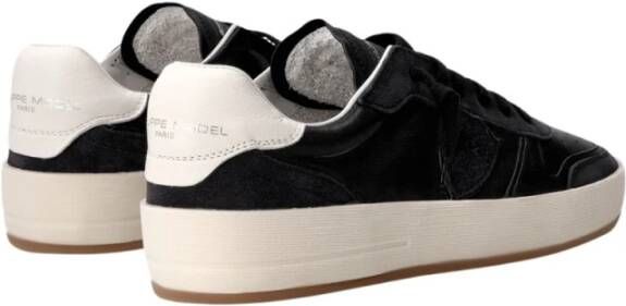 Philippe Model Zwarte Mixage Schoenen Black Heren