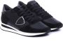 Philippe Model Zwarte Sneakers voor Mannen Black Heren - Thumbnail 4