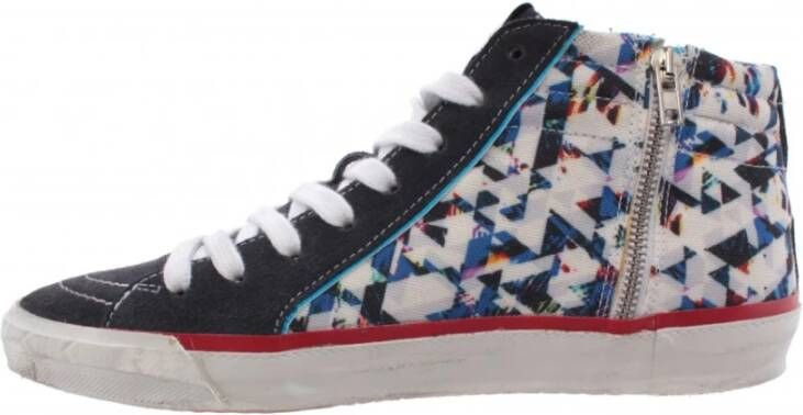 Philosophy di Lorenzo Serafini Hoge Top Sneakers 4191 Caracas 3D Ice Multicolor Meerkleurig Heren