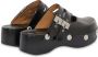 Philosophy di Lorenzo Serafini Zwarte Sandalen met Gesp en Studs Black Dames - Thumbnail 5