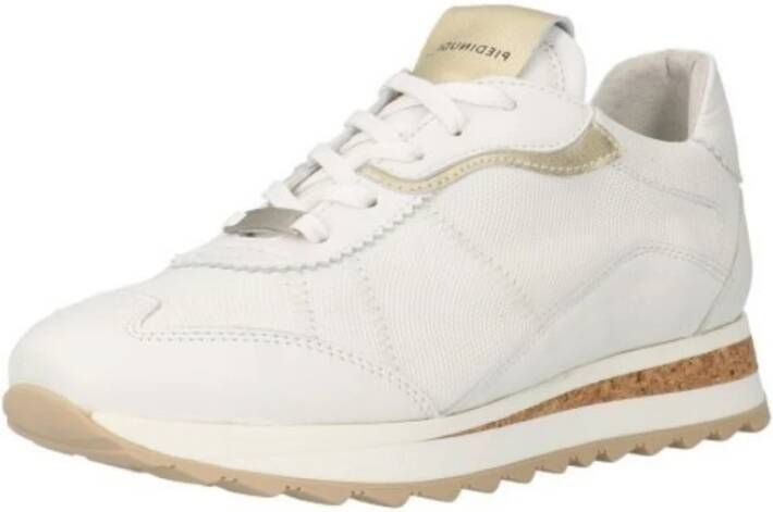 Piedi Nudi Witte Casual Sneakers White Dames